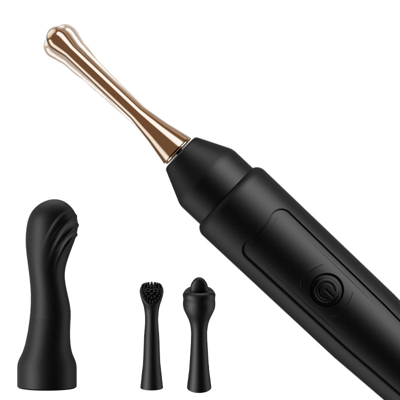 Verbeterde 4-in-1 orgasmepen met 3 verwisselbare accessoires