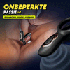 【Nieuw! 】Warren - 10 Rotaties + 10 Vibraties Premium Dual-Ring Cockring
