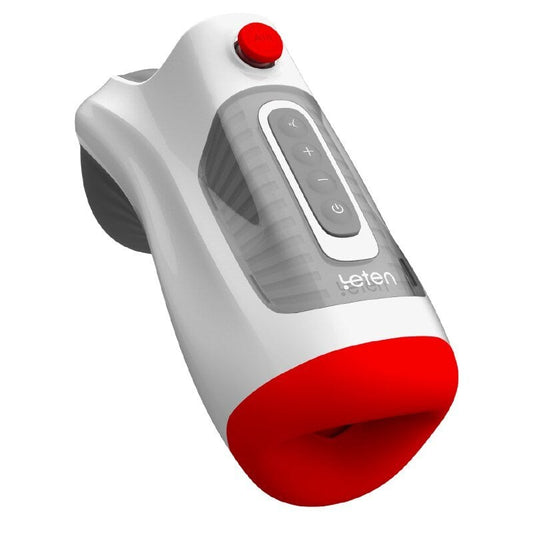 Ms.Agent - Leten 10 Vibreren & Vacuüm Luchtventiel Diepe Keel Mannelijke Masturbator