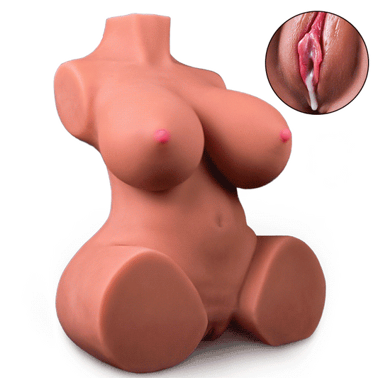 Kelly - Bruine tovenares vagina grote borsten en grote kont sekspop 10KG