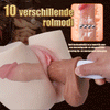 Drievoudige functie: Kloppen, Rollen, Trillen; realistische, afneembare dildo