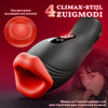 Betovering - 9 Vibraties, 4 Zuigmodi, Klemmende Zuiging, Orale Simulatie Mannen-Masturbator