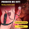 SAUL Double Cock Ring 3 Thrusting 12 Vibrerende Prostaatvibrators
