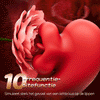 Little Rose - 10-frequentie beet, 10-frequentie vibratie, ultrazachte vrouwelijke vibrator