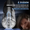 POIONIRE 3 in 1 Cup Masturbator Orale Seks