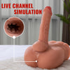 BARTLETT II Gerneration Brown Realistische mannelijke poppen met dildo