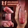 Western Cowboy – 9-frequentie telescoop + vibratie, 1:1 ultra-simulatie restauratie van de dildo
