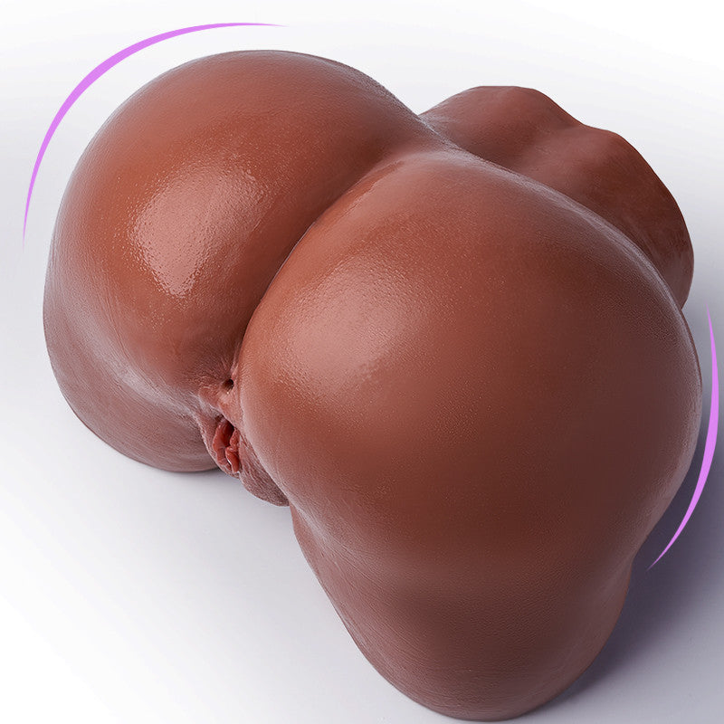 Amina —10KG donkerbruine grote kont godin mal – vol en rond, diep van verlangen!