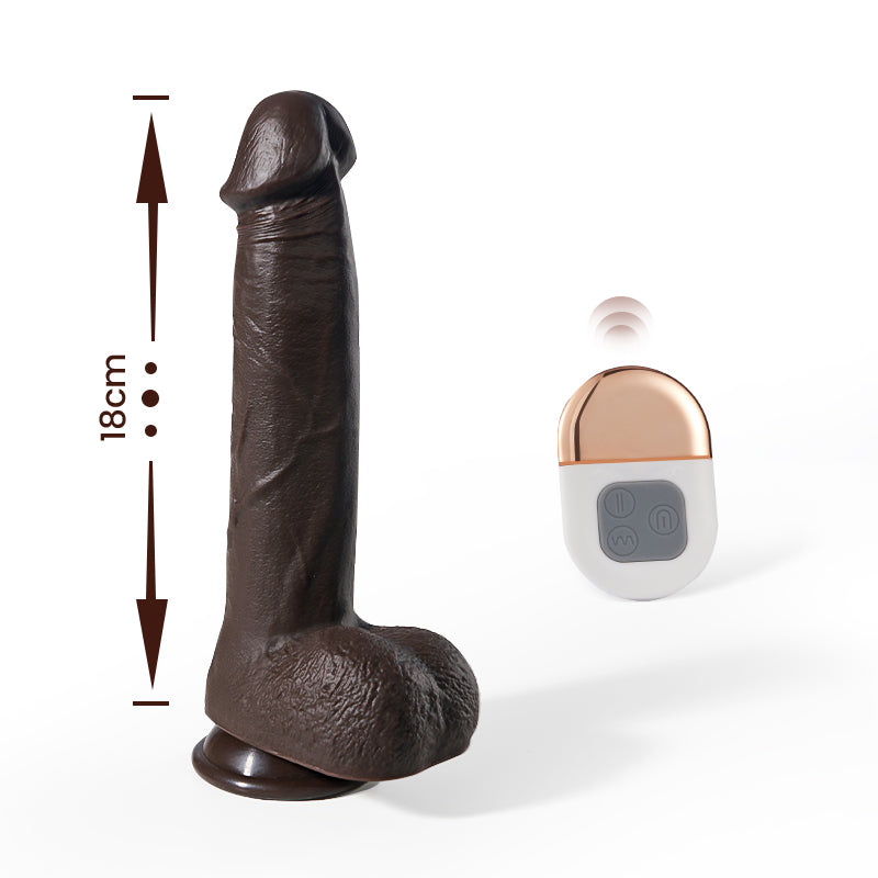 Eagle Realistische Dildo 18CM 3 Telescopische 5 Vibrerend