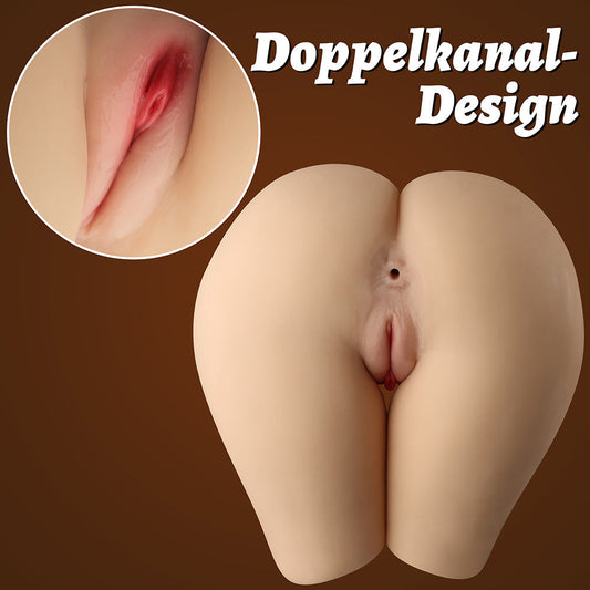 【Anbei】Mooi en verleidelijk poesje, realistische tweekanaals masturbator