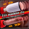 Stella - 2-in-1 stotende verwarmende seksspeelgoedmachine voor koppels met afstandsbediening