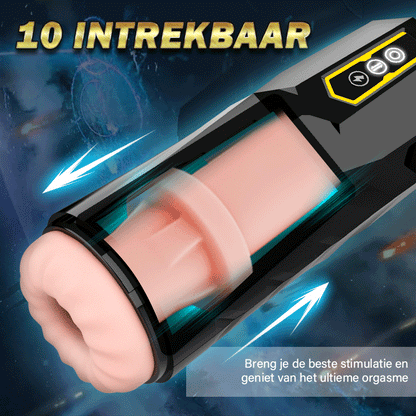 Automatische 10 Stoten 9 Vibrerende Kunstkut