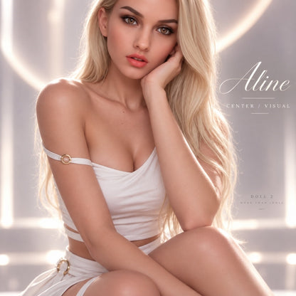 Aline - 157 cm Realistisch Sekstorso voor Mannen – Realistische Masturbator met Hoofd, 3D-Textuur, Gemakkelijk te Reinigen