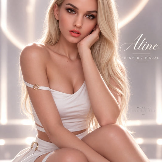 Aline - 157 cm Realistisch Sekstorso voor Mannen – Realistische Masturbator met Hoofd, 3D-Textuur, Gemakkelijk te Reinigen