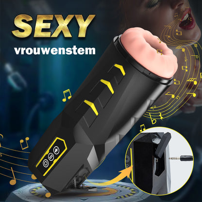 Automatische 10 Stoten 9 Vibrerende Kunstkut