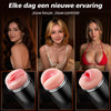 Daphne - Penis Pomp met 3 verwisselbare sleeves, Pocket Pussy, 9 Zuig- & 9 Vibratiemodi, Mannelijke Masturbator