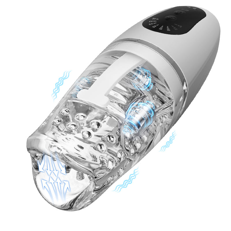Platypus 8 Vibrators 5 Klemmende Blowjob Masturbator Cup