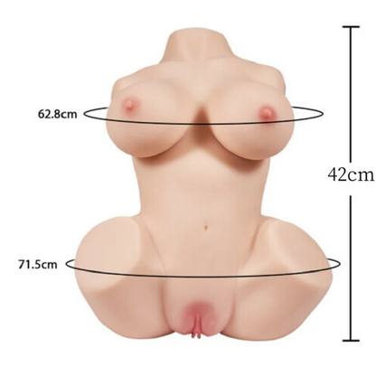 【Gratis verzending】MIKI 6.2kg Grote Tieten Beste Mannelijke Masturbator 10 Zuig/Vibratie Patronen
