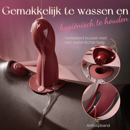 Machine Seksuele VVD Rider Air met Piston, Dubbele Vibratie en Accessoires | Handsfree