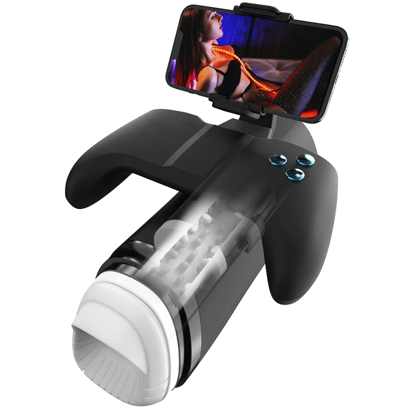 Bestvibe Turbo 10-Modus Explosieve Stroker – Immersief Gamepad-ontwerp met Telefoonhouder