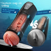 Challenger - 5 zuigniveaus, 10 vibratiemodi, mannelijke masturbator, instelbare multi-snelheid, realistische TPE-sleeve, IPX7 waterdicht