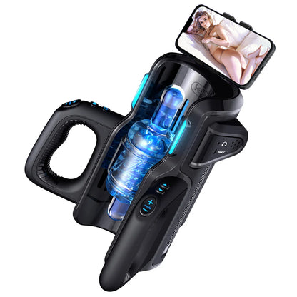 【Gratis verzending】LETEN 10 Krachtige motormasturbator met hoge snelheid en telefoonhouder