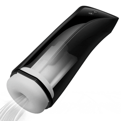 2-in-1 elektrische zuigende vibrerende masturbatiecup met 7 frequenties