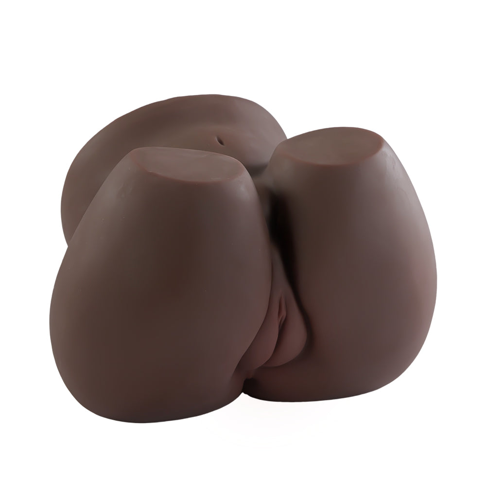 Mantou Hip Bruin Zwart Realistische Masturbator 5kg 1:1 Grootte