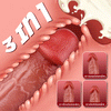 Colt – 9,84 inch schommelende, stotende en verwarmde dildo met grote afgeronde eikel in real-skin stijl