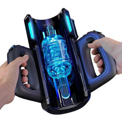 【Gratis verzending】LETEN 10 Krachtige motormasturbator met hoge snelheid en telefoonhouder