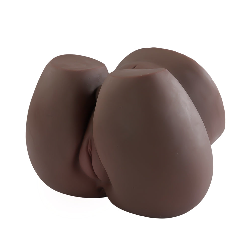 Mantou Hip Bruin Zwart Realistische Masturbator 5kg 1:1 Grootte