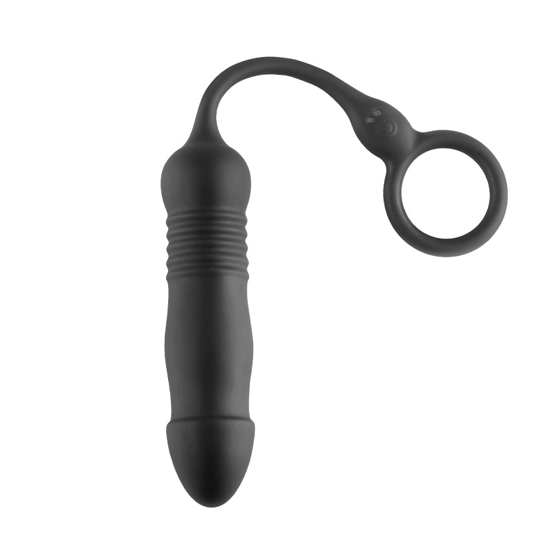 Posterior stimulatie intrekbare vibraties nieuwe hand oude hand vergrendeling sperma ring