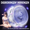 DOIFX-Pocket Girl 5 soorten vibraties Vagina + anus dubbele opening Mannelijk masturbatieapparaat