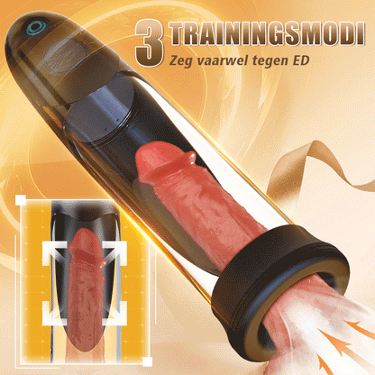 WaterSamurai - Vacuümzuiging met Super Waterdichte Penis Erectie