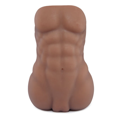 Realistische donkere mannelijke anus simulatiedildo 0,8 kg