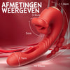 Little Angel - 9-frequenties bijten, vibreren, slaan, stimuleren van de clitoris, vagina en anus tegelijkertijd