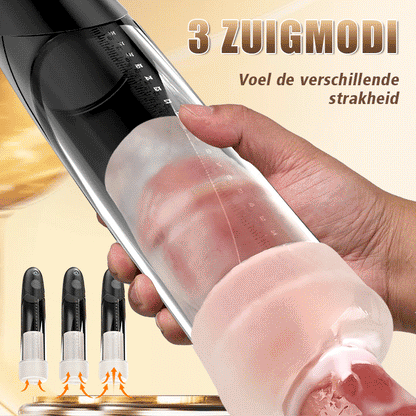 WaterSamurai - Vacuümzuiging met Super Waterdichte Penis Erectie