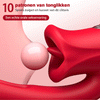 【Verzending binnen 24 uur】G-spot klap vibrator met tonglikfunctie & vibrerende tong