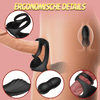 Prostaatstimulator met 9 schok- en vibratieniveaus en testikelstimulator & penisring