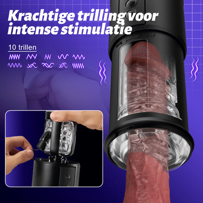 POIONIRE 3 in 1 Cup Masturbator Orale Seks