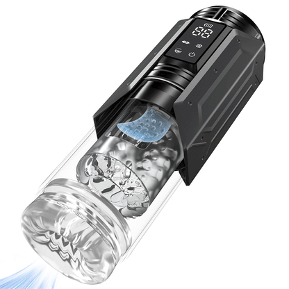 King - 100% waterdichte 4-in-1 automatische masturbator voor mannen