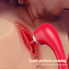 Fopspeen Zuigen Trilling Clitoris Vibrator Tepel Stimulatie