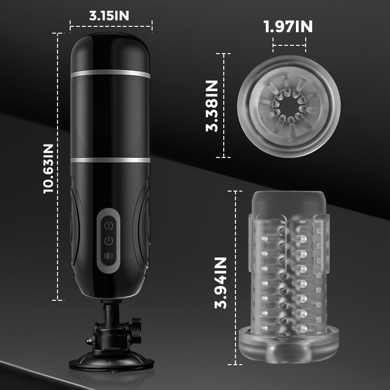【HOT】HERO 3 IN1 Automatische Cup Masturbator
