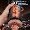 Challenger - 10 Vibraties, 5 Zuigmodi, Ultra-Realistische Vagina, Gesimuleerde Masturbator