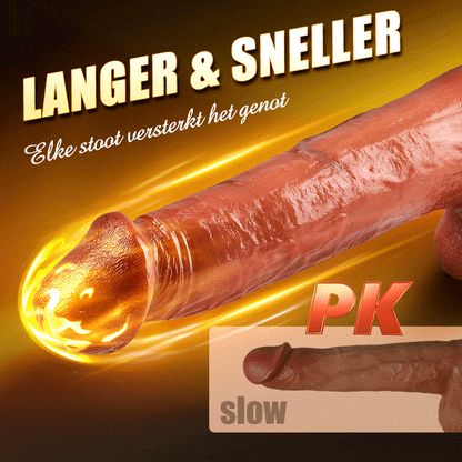 Marcus 2.0 - Extra dikke en lange realistische dildo met verbeterd formaat voor een intens vol gevoel