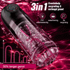 Poseidon 3-in-1 Bad Masturbator 7 Zuigt + 7 Draait De koning van de water masturbatie!