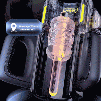 【Gratis verzending】LETEN 10 Krachtige motormasturbator met hoge snelheid en telefoonhouder