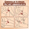 【Echte gebruikers zijn enthousiast】Nolan - Strap-on dildo van siliconen, draagbare holle dildo slip met 7.48'' realistische penis