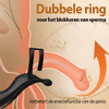 Cyclone - Prostaatmassager met dubbele ringen voor een verbeterde erectie-ervaring