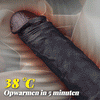 Maurice Grote Stotende Vibrerende Verwarmende Bruine Dildo Voor Mannen Vrouwen